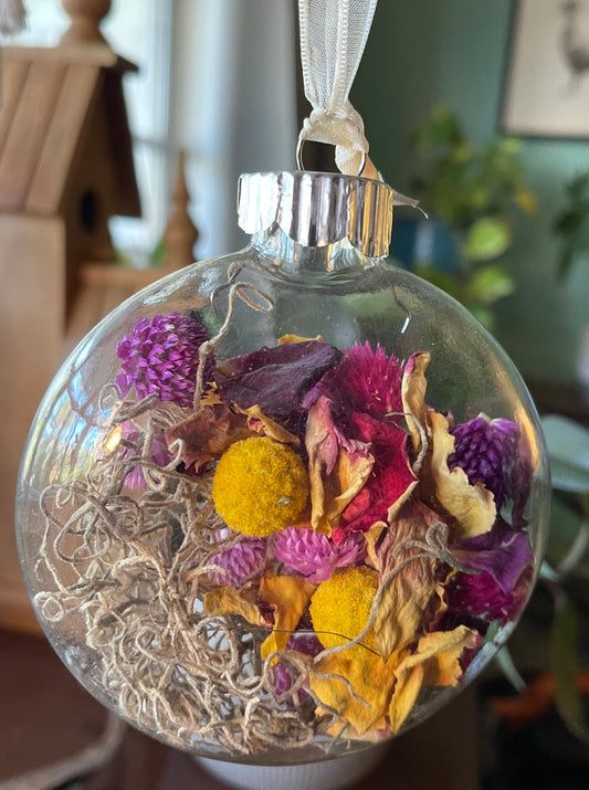 Dried Flower Heirloom Ornaments